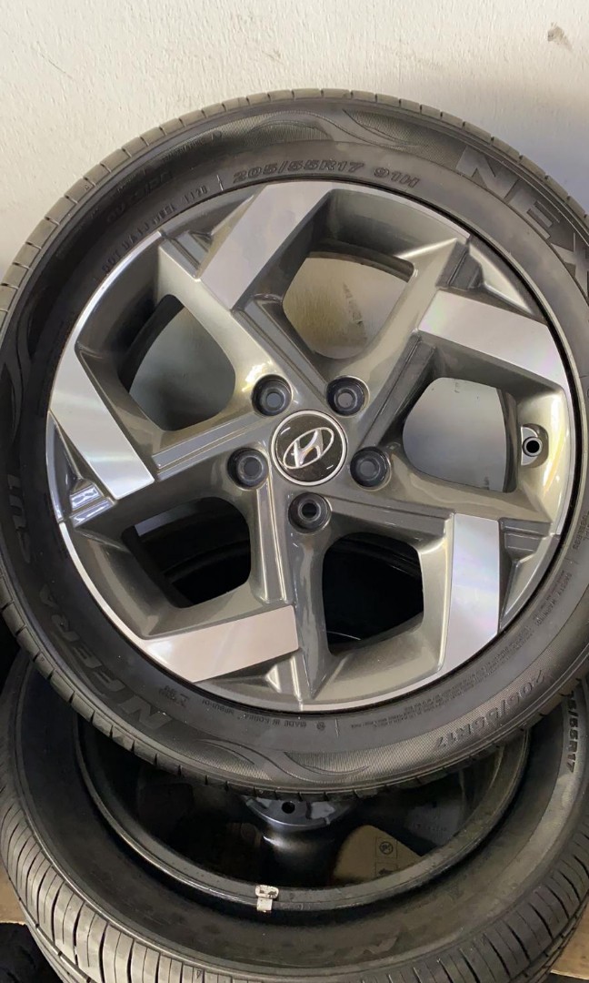 Avantek Rims 17 Inch Hyundai Avante Rims, Car Accessories, Tyres & Rims on Carousell