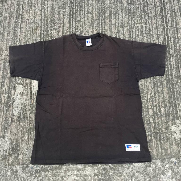Russell athletic t shirts with pocket clearance