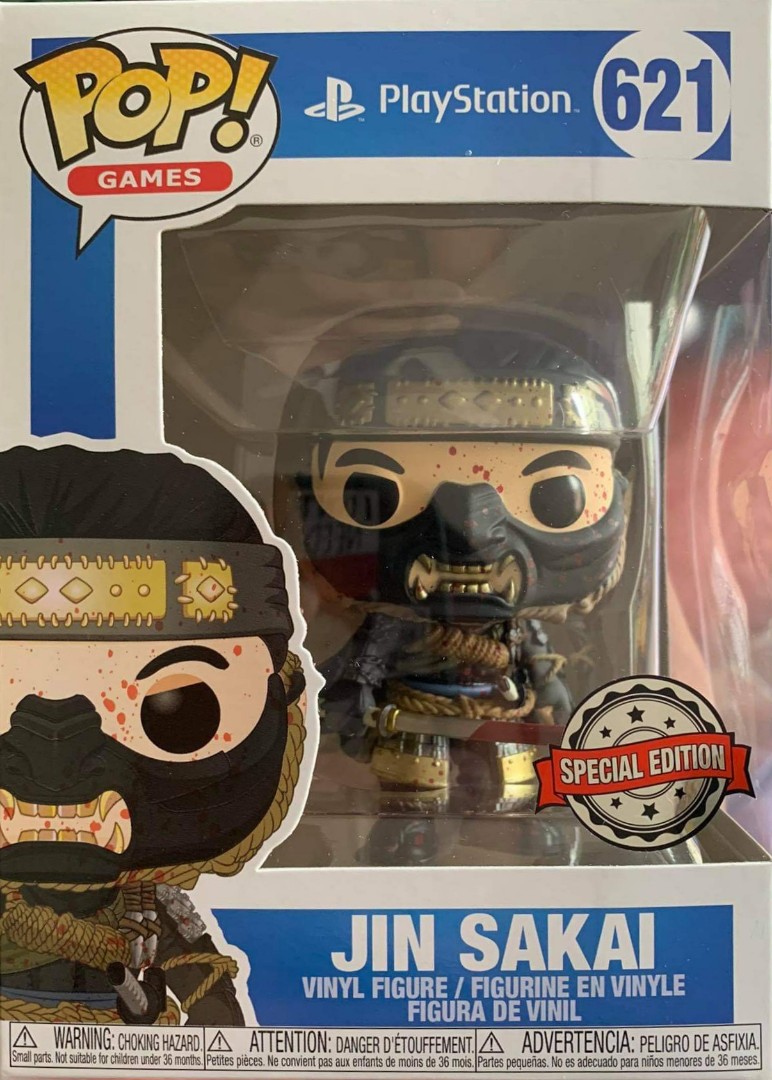 621 Jin Sakai Bloody Playstation Ghost 