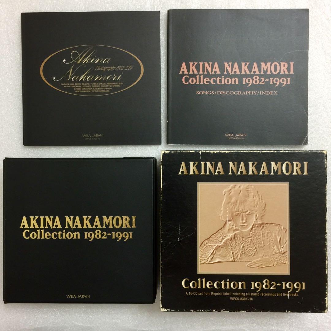 中森明菜Akina Nakamori Collection 1982 - 1991 (16 Picture CD Box