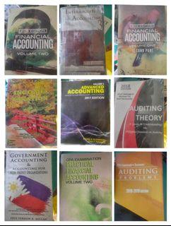 Accounting / Auditing / Taxation Books, No Issue, 2nd Hand