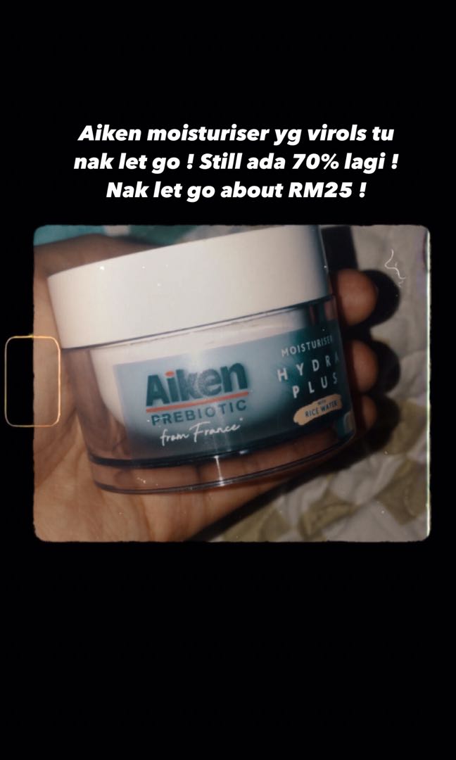 aiken probiotic moisturizer