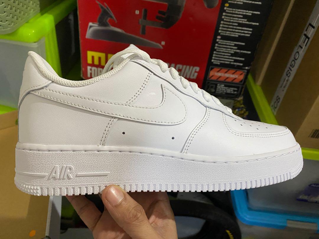 pure white air force 1