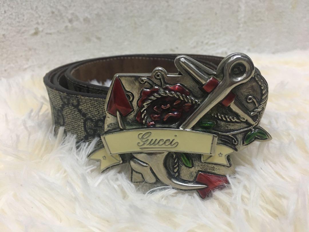 Gucci outlet anchor belt