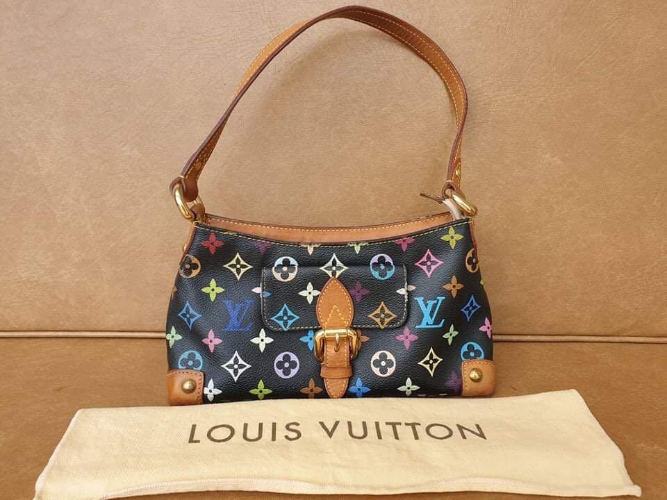 Louis Vuitton Eliza Small Shoulder Bag in Black Multicolore Monogram - SOLD