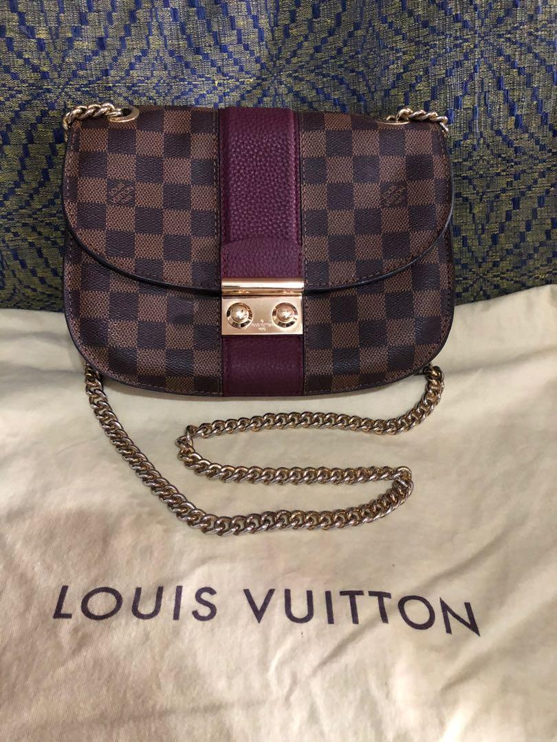 Louis Vuitton Damier Ebene Canvas Wight (authentic Pre-owned) in