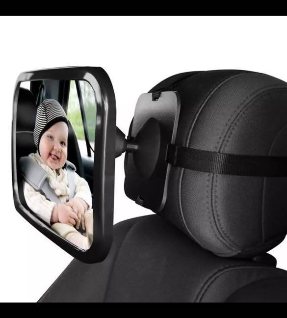 Baby car mirror adjustable back seat 
