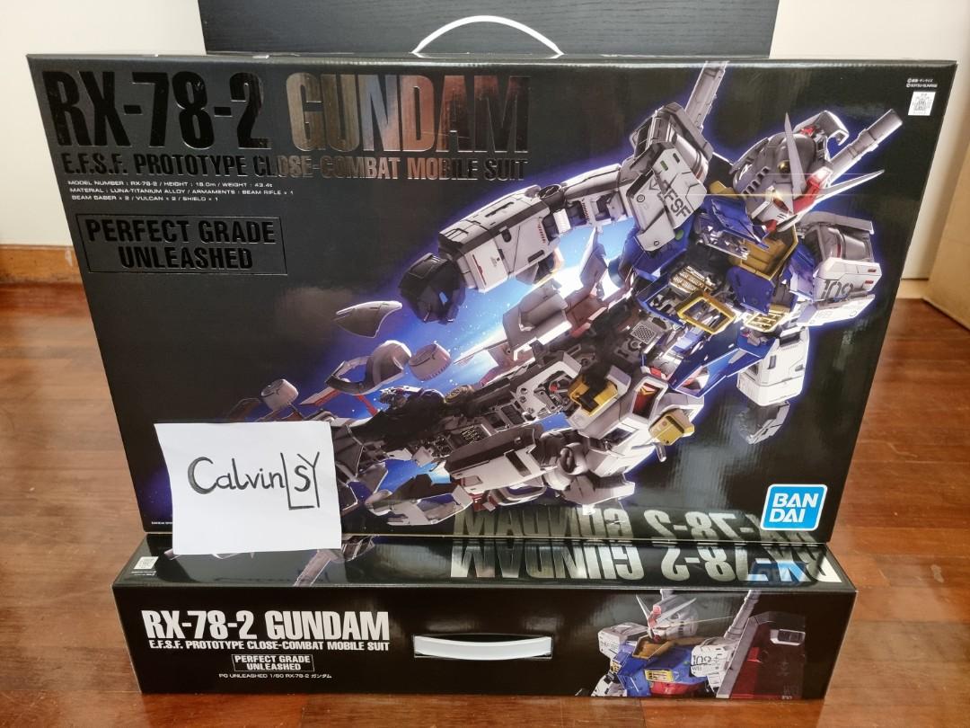 Bandai 1 60 Pg Unleashed Rx 78 2 Gundam Toys Games Action Figures Collectibles On Carousell Bandai 1 60 Pg Unleashed Rx 78 2 Gundam Toys Games Action Figures Collectibles On Carousell