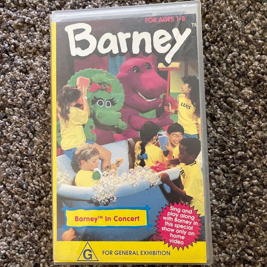 Barney Vhs Lot Of Safety Time For Counting In Concert Barney S Car ...
