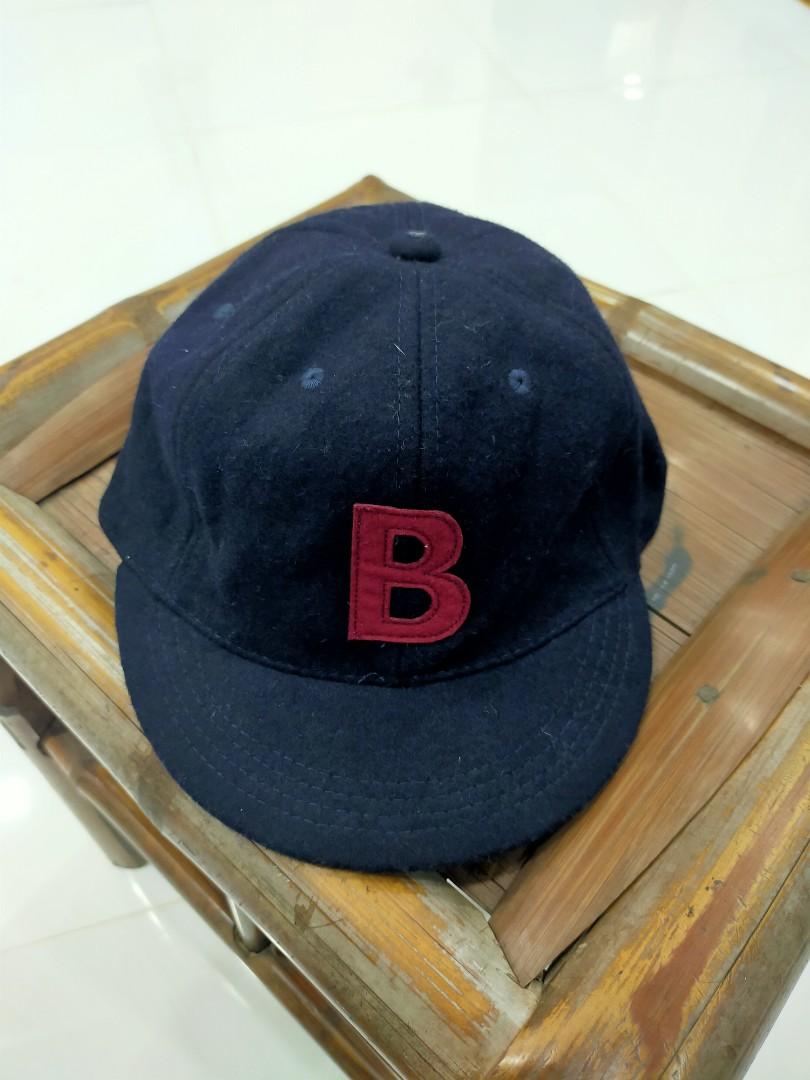 Baseball cap with letter b on sale