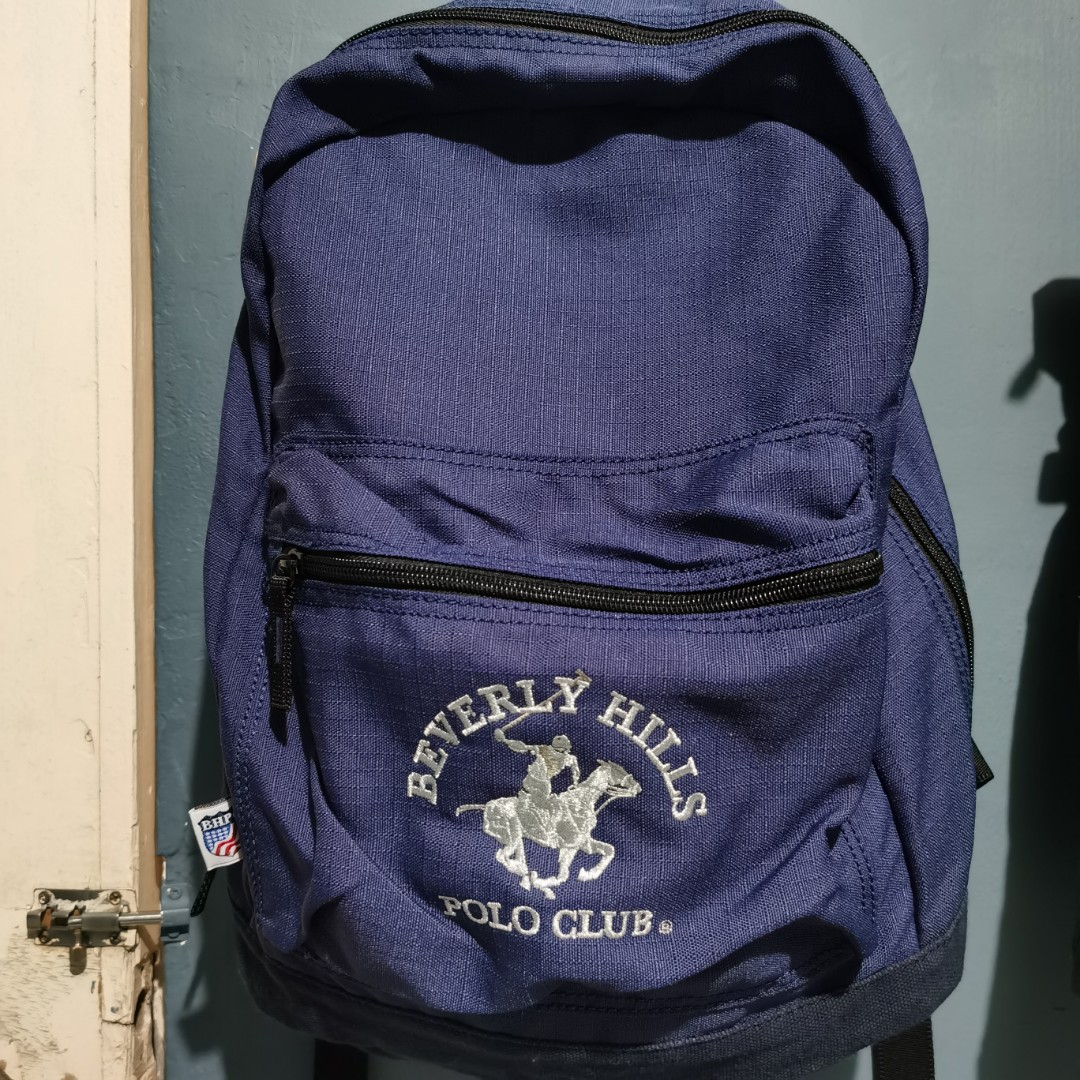 Beverly Hill Polo Club Backpack, Men's Fashion, Bags, Backpacks on