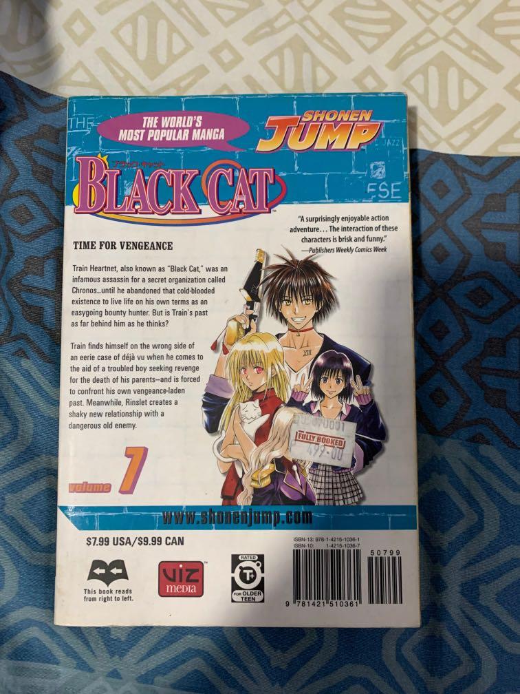 Black Cat Vol. 1 (Category: Comics & Manga) located in Manila. Submitted by levelsoflev (Listing ID 1074957413, Image 3). Description: Pages are semi-yellowing. Some damages on edges. Shipping via buyer’s expense (grab/lalamove). Buyer can opt for a different courier if they book for them. No meetups.