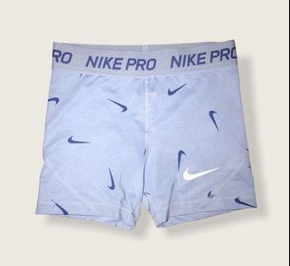 blue nike pro shorts !