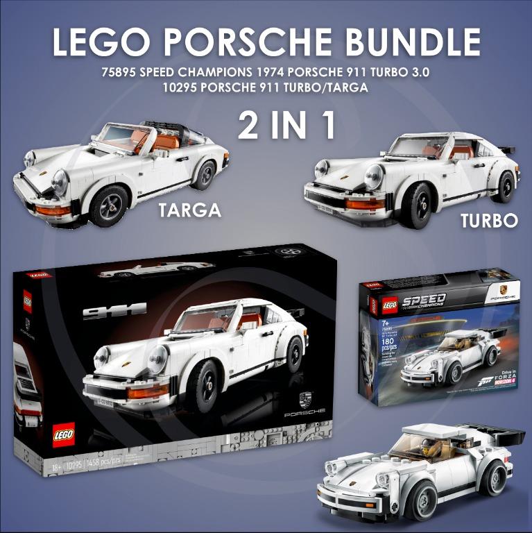 Rare Bundle] Brand New Lego CREATOR 10295 Porsche 911 Turbo/Targa