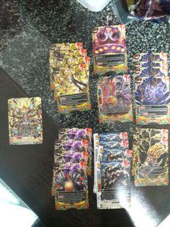 Buddyfight Hundred demon cards