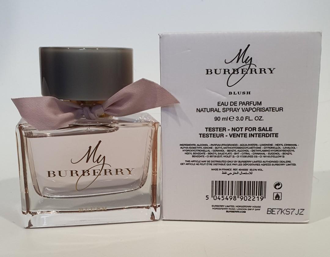 Burberry 2025 blush ingredients