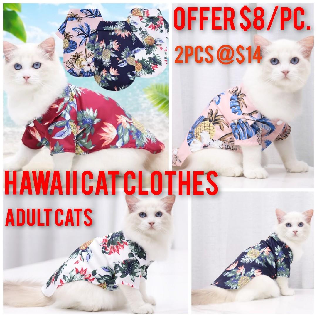 Cat clothes deals for adults