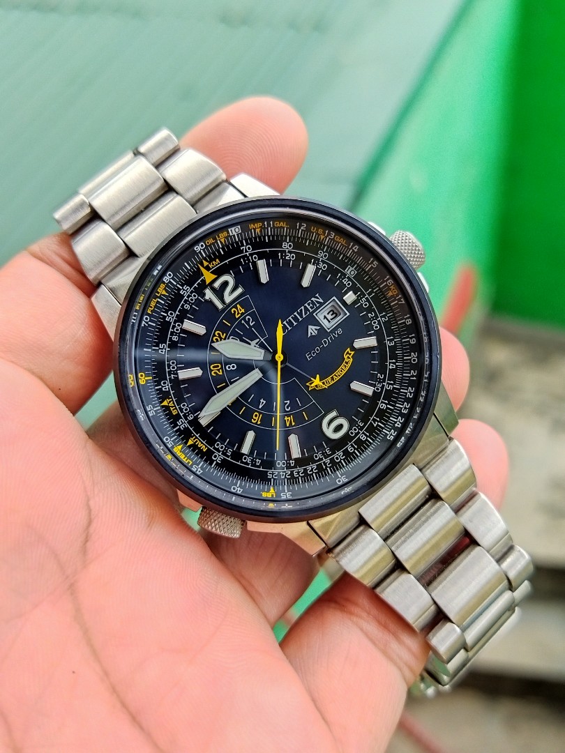 Citizen Promaster Nighthawk Blue Angels Pilot Watch
