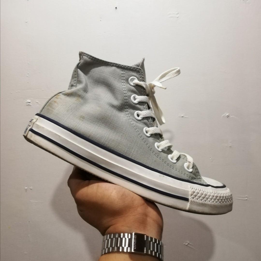 CONVERSE GRAY HIGH CUT Women s Fashion Footwear Sneakers on