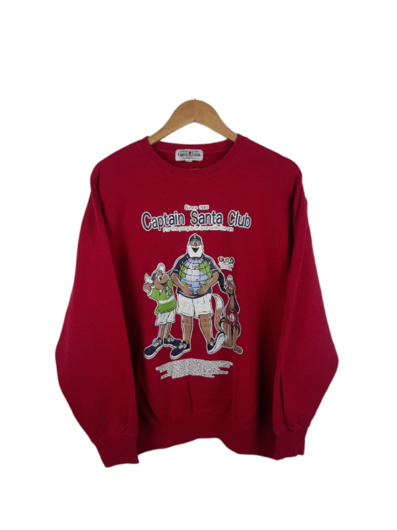 Crewneck Captain Santa