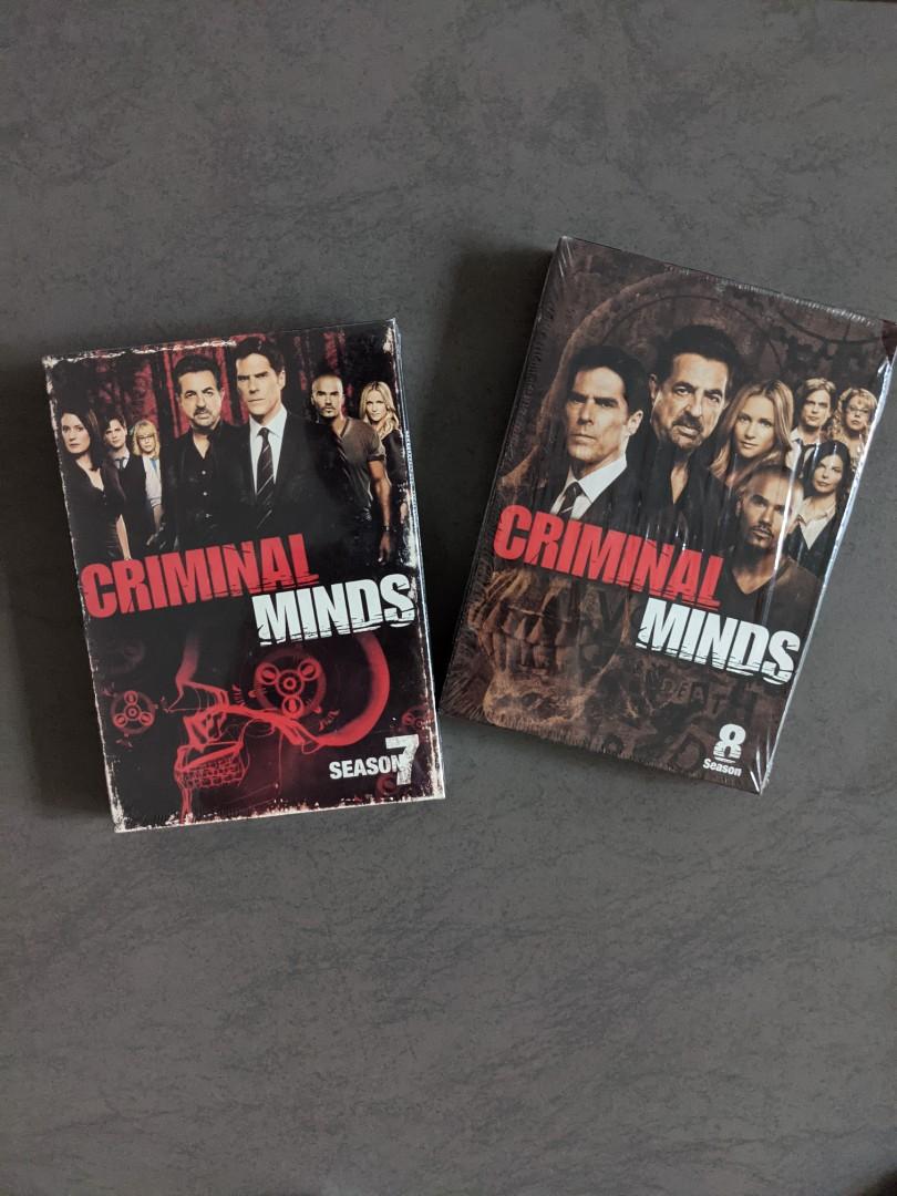 Criminal Minds Season 8 Dvd Boxed Set Music Media Cds Dvds Other Media On Carousell The following weapons were used in season 3 of the television series criminal minds: criminal minds season 8 dvd boxed set