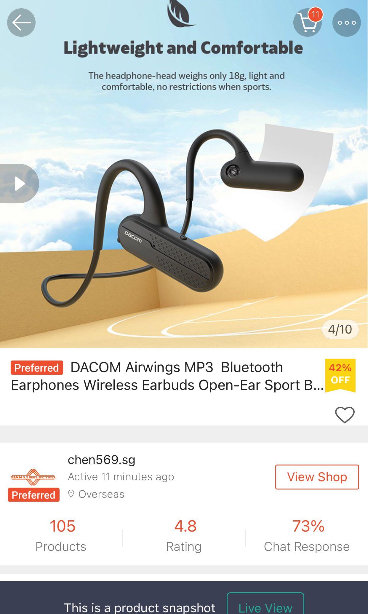 dacom wireless earbuds