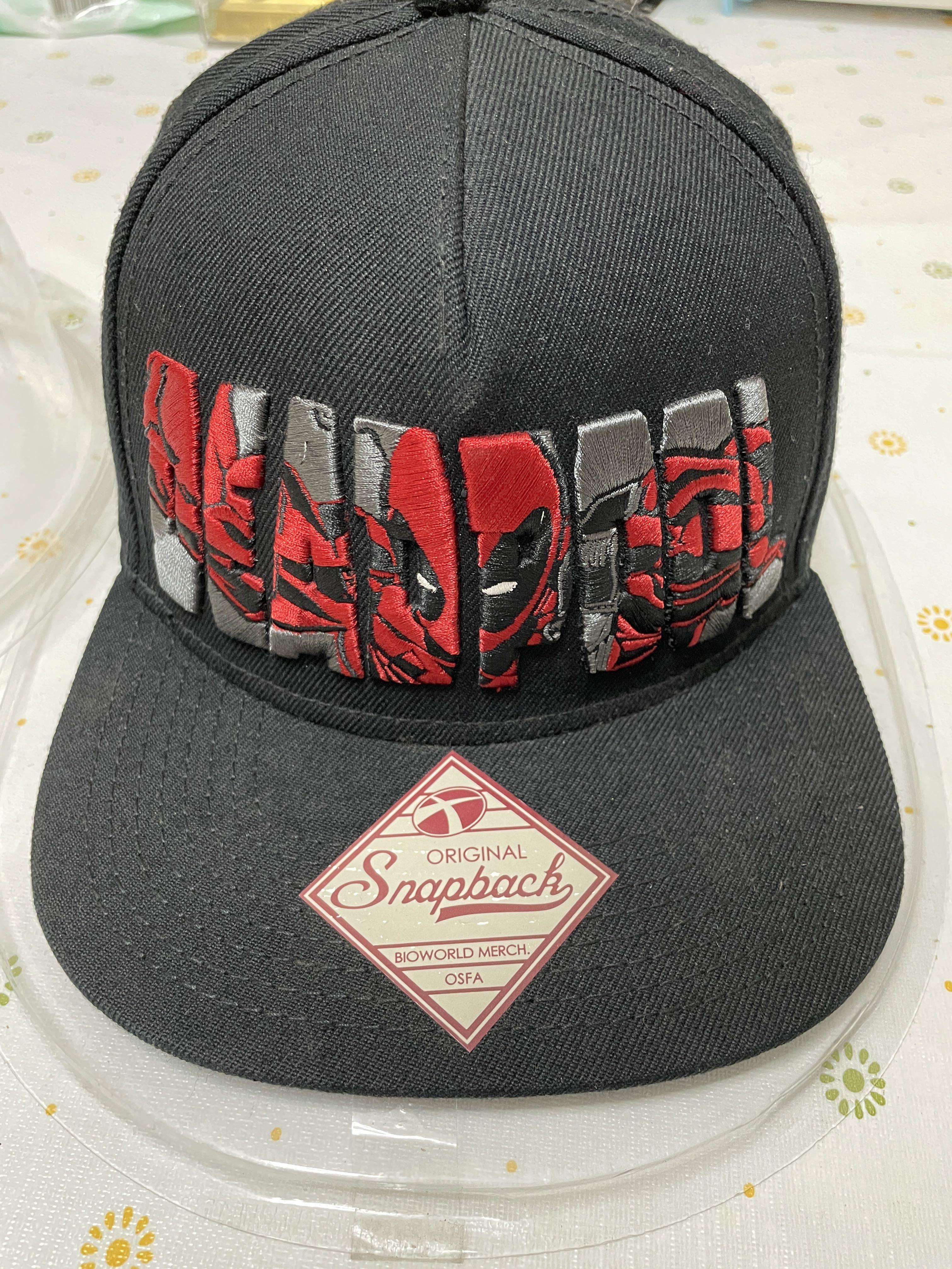 Deadpool Snapback Cap Hat 死侍棒球帽 男裝 手錶及配件 棒球帽 帽 Carousell