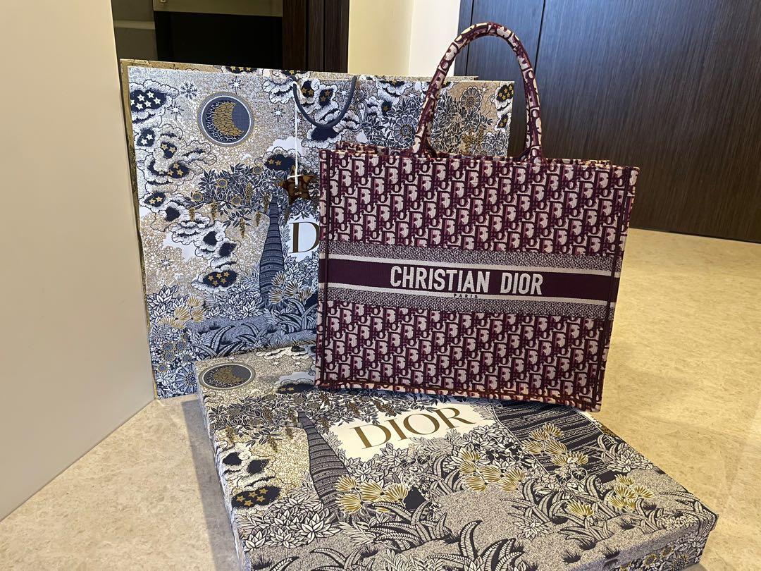 Dior book best sale tote unboxing