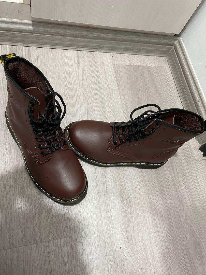 Dr. Martens High Cut Boots Genuine Leather HargaPadu Women s