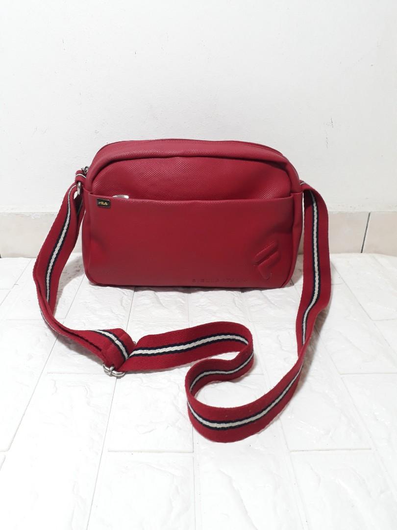 Fila sling bag original Men s Fashion Bags Sling Bags on Carousell