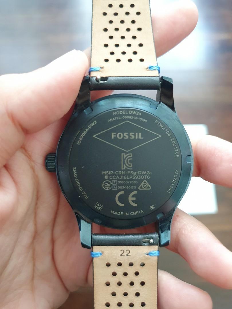 Fossil smartwatch dw2 new arrivals