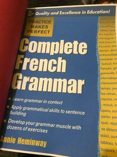 French book, french grammar book, french workbook