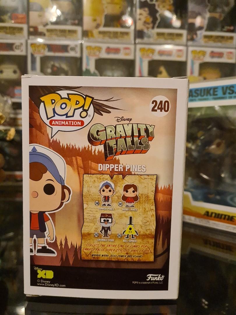 Funko Gravity falls dipper pines #240, Hobbies & Toys, Toys