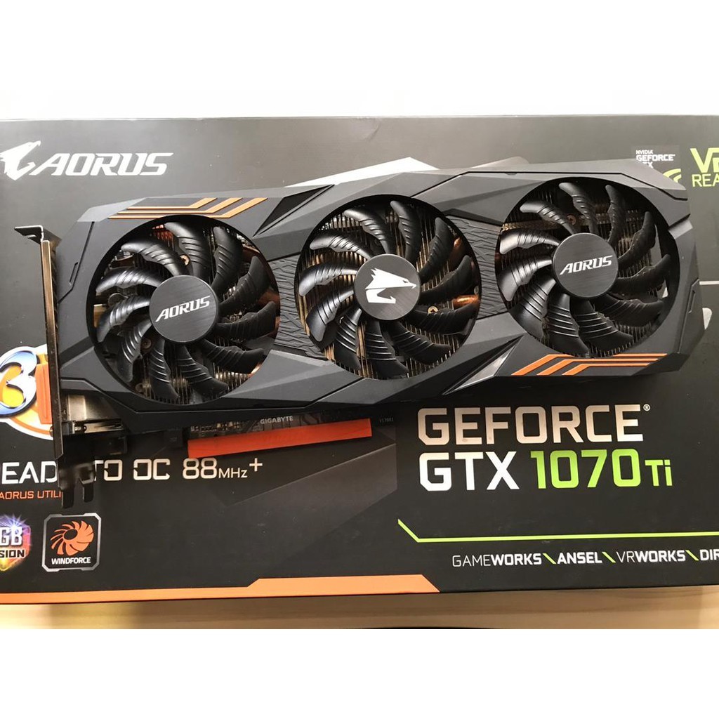 Gigabyte aorus hotsell gtx 1070ti
