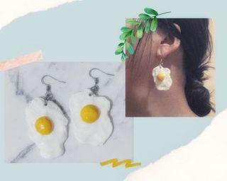 Handmade Egg earrings