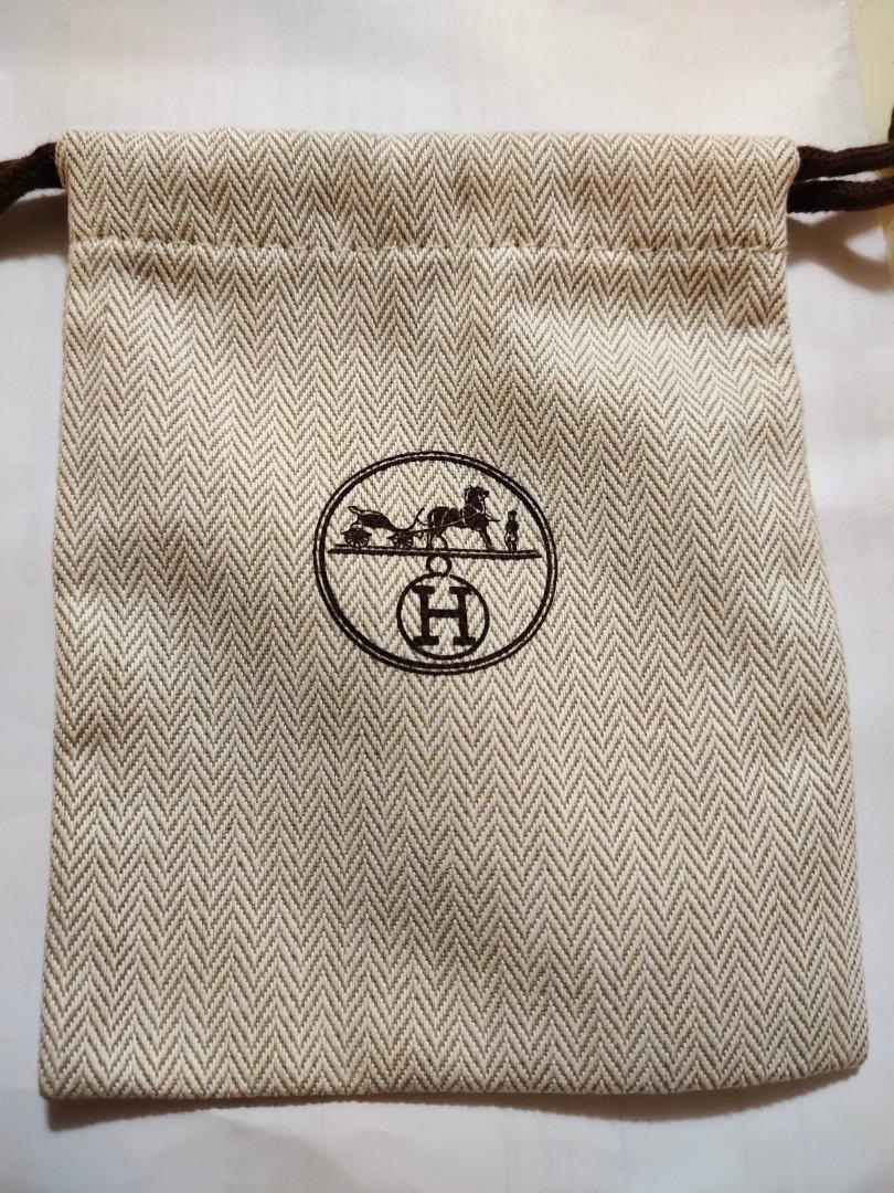 Hermes dust bag top