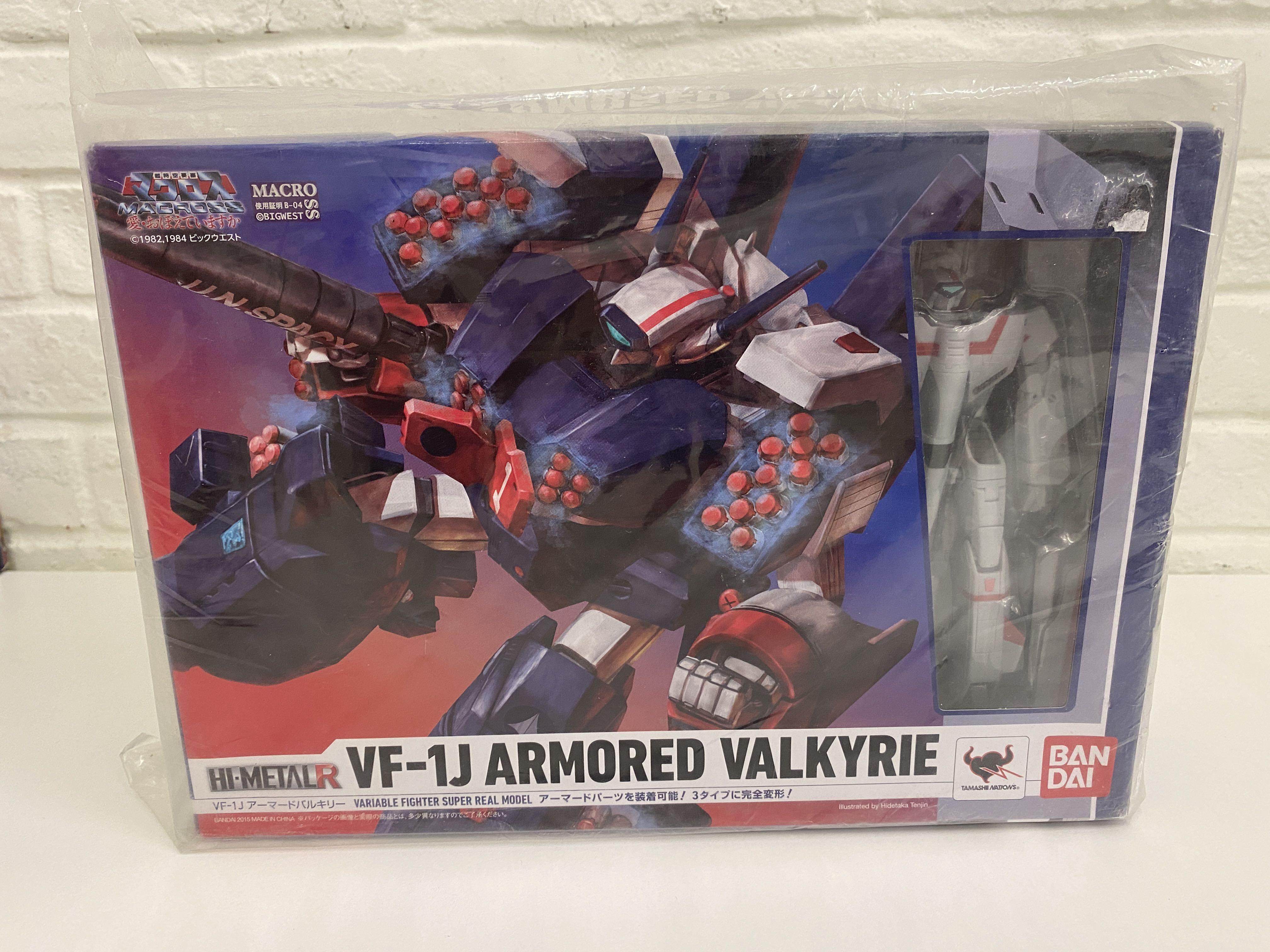 Hi-Metal R VF-1J Armored Valkyrie 一條輝, 興趣及遊戲, 玩具& 遊戲類