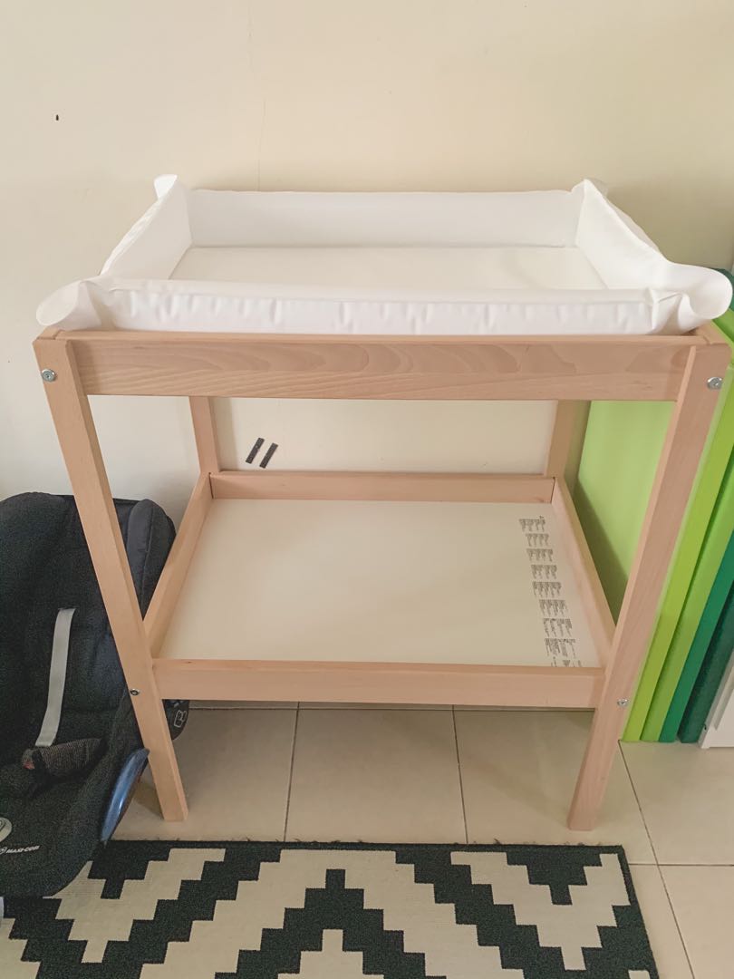 Ikea Sniglar Changing Table, Furniture & Home Living, Furniture, Tables
