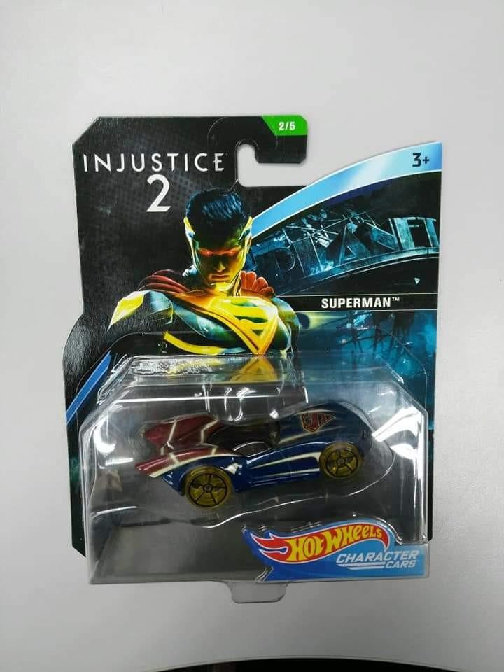 Injustice 2 Hot Wheels DC Character Cars Set of 5 Hobbies Toys