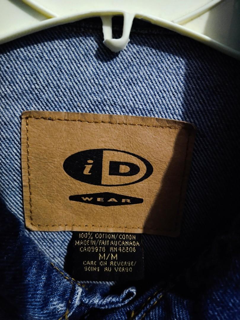 Jacket denim Jim beam, Fesyen Pria 