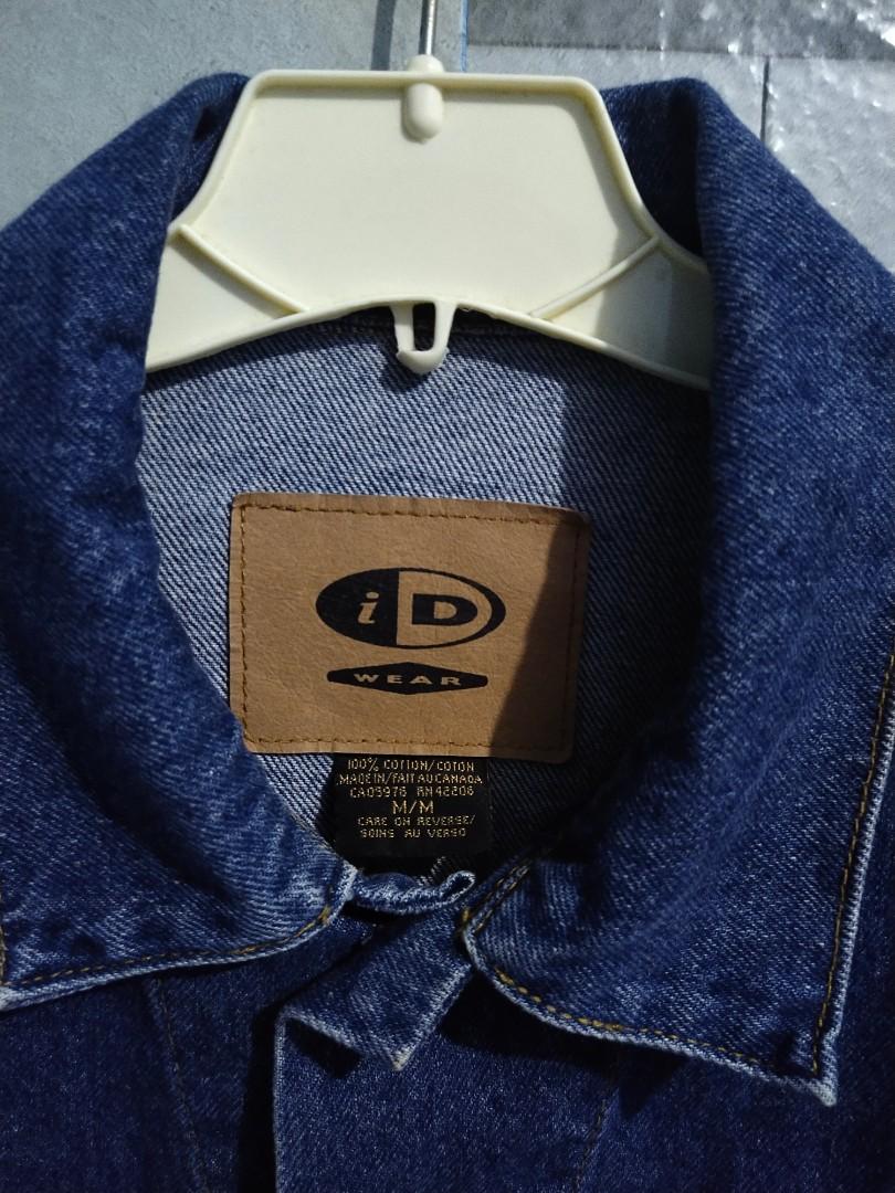 Jacket denim Jim beam, Fesyen Pria 