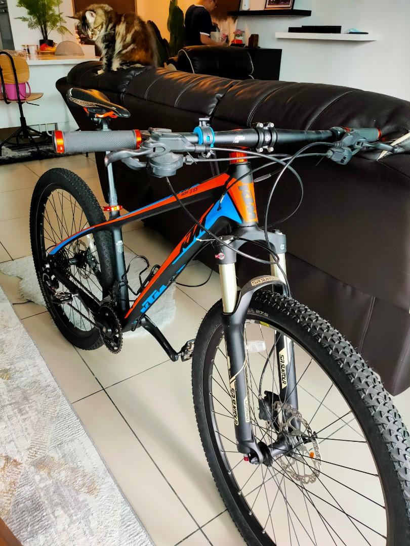 KTM aera 3.65 MTB carbon, Sports Equipment, Bicycles \u0026 Parts, Bicycles on  Carousell