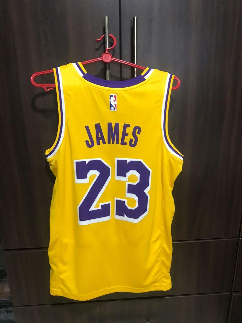 L.A Lakers Yellow Camo Jersey #6 Lebron James