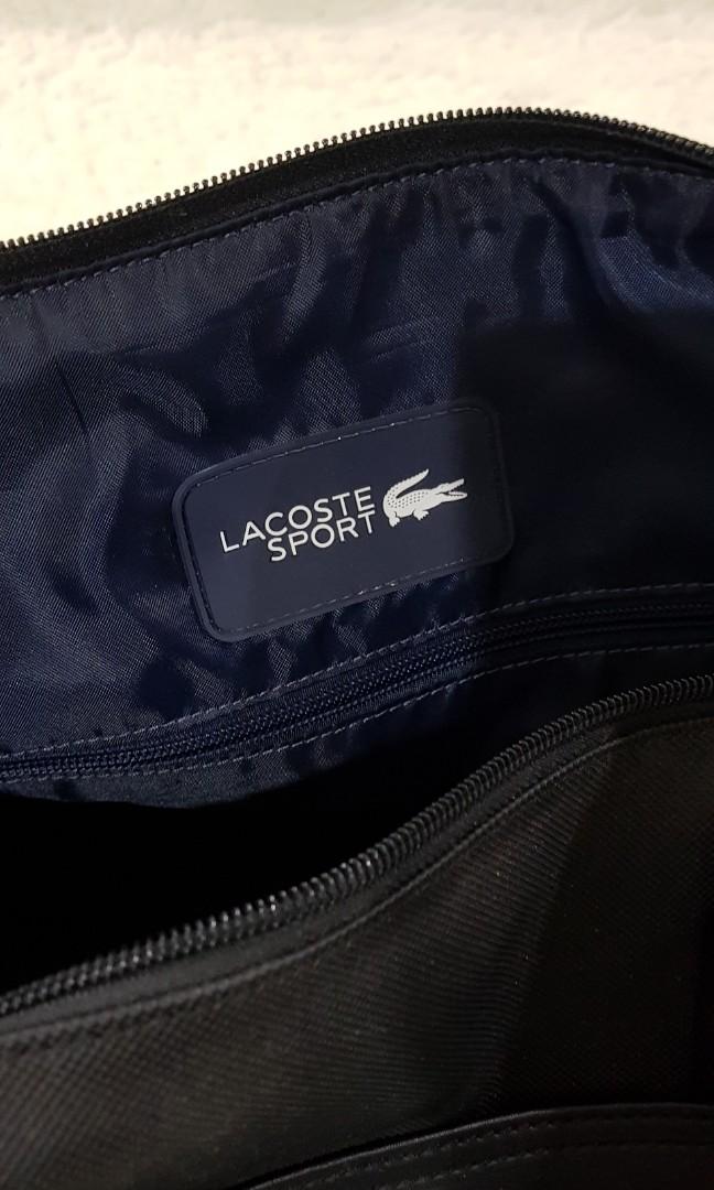 Lacoste Men's SPORT Roll Bag, Men's Fashion, Bags, Briefcases on Carousell