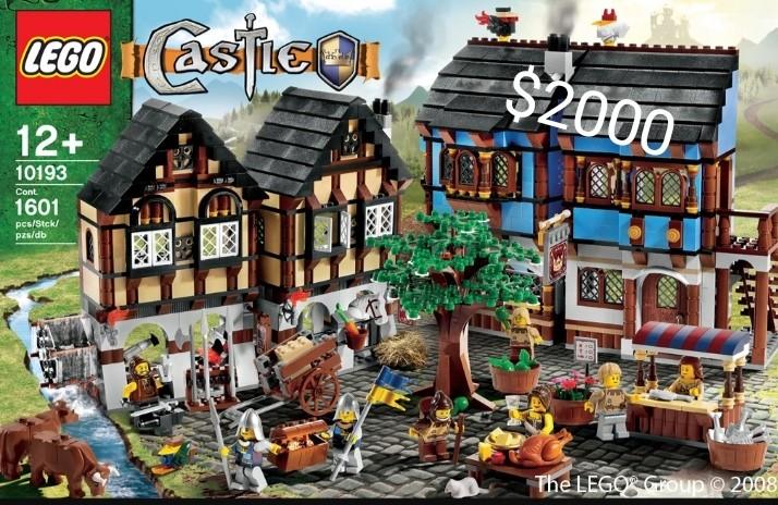 Lego 10193 castle, 興趣及遊戲, 玩具& 遊戲類- Carousell