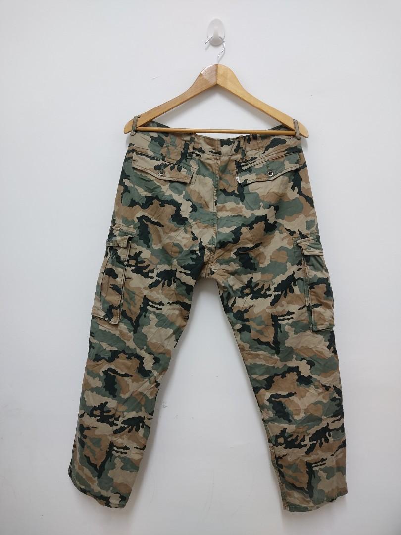 LEVI S Cargo Camo Pants Men s Fashion Bottoms Trousers on Carousell