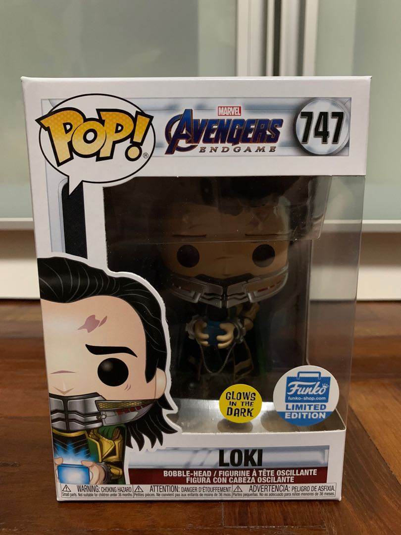 Loki GITD Funkoshop Exclusive, Hobbies 