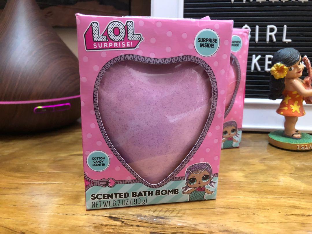 Lol scented bath bomb top
