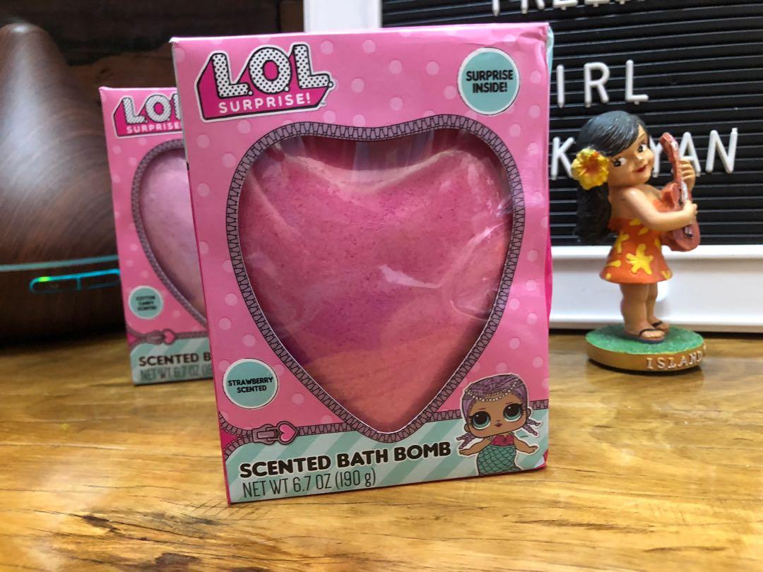 Lol scented clearance bath bomb