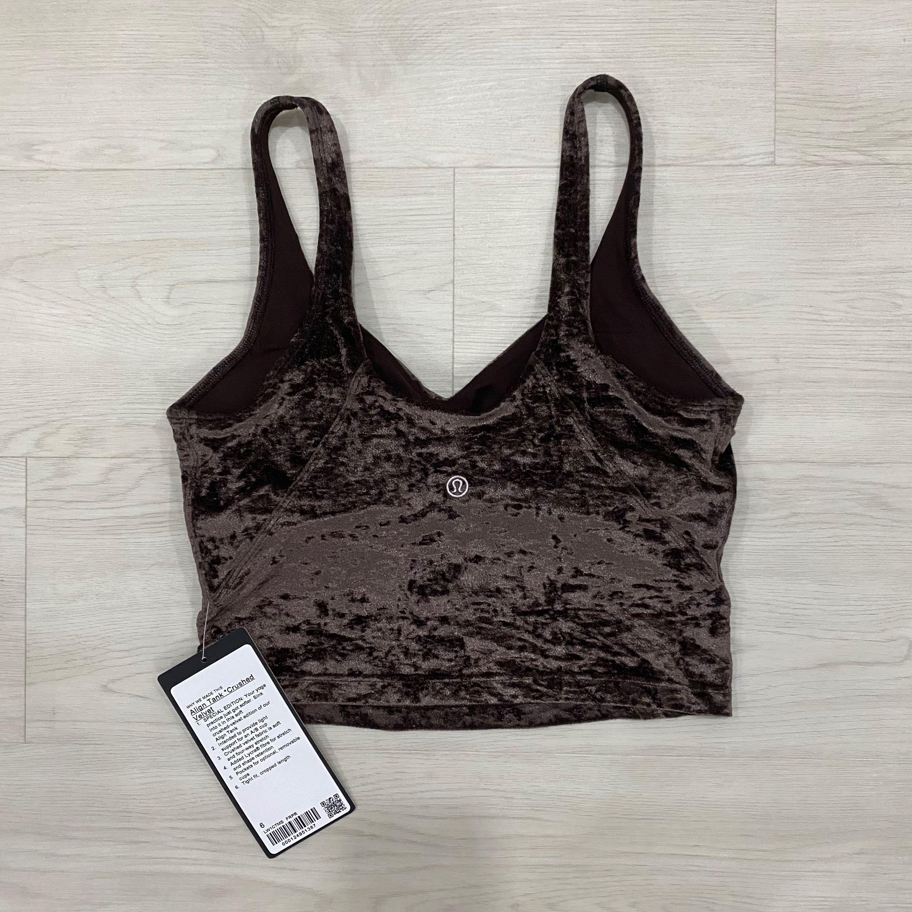 lululemon velvet align tank